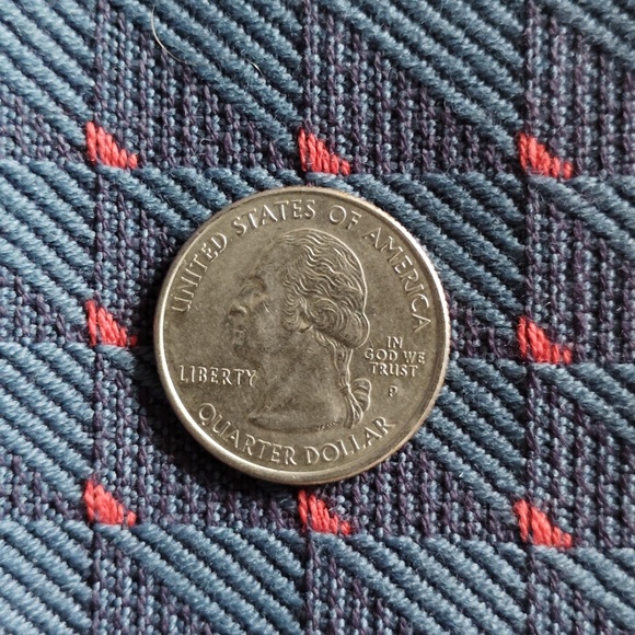 Blue Upholstery Fabric - Picture 3 of 5